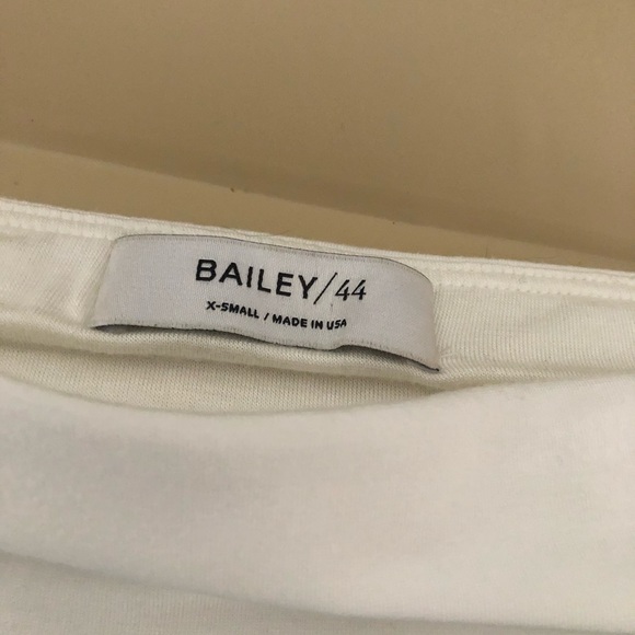 Bailey 44 navy/white stripe off shoulder top - Picture 3 of 6